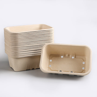 Wexdaro Disposable Pulp Picnic Food Containers — product image 1